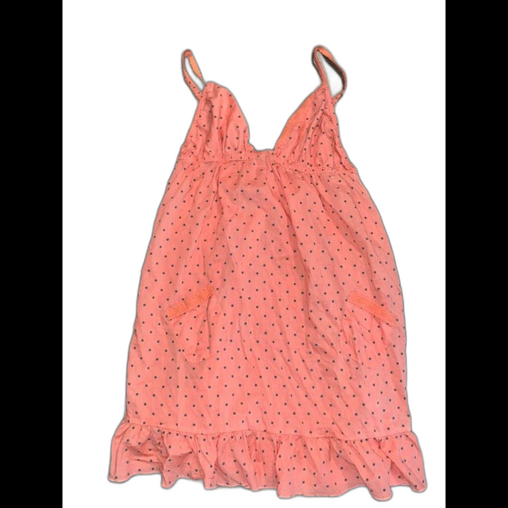Vintage y2k early 2000s polka dot chemise